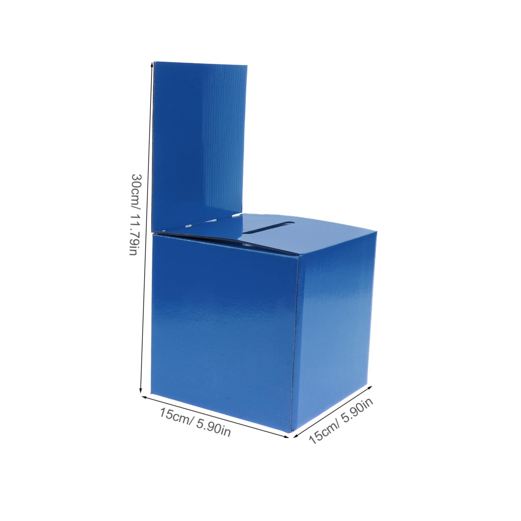 Angoily Elegant Wedding Card Box 6pcs Paper Card Box for Wedding Reception Decorations