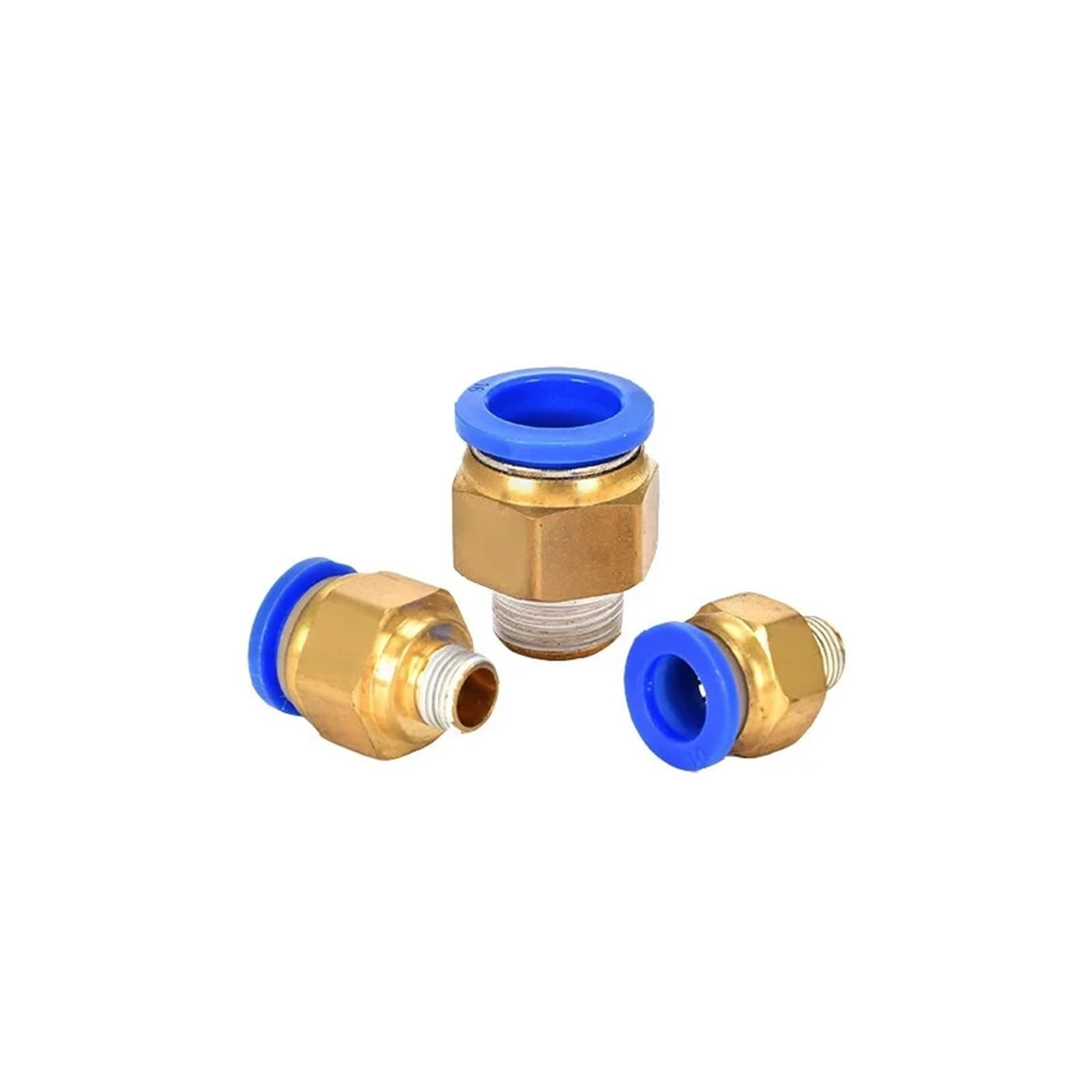 Złączka pneumatyczna 50 sztuk/pudełko Seria PC Szybkozłącze pneumatyczne gwint męski 1/8 1/4 PU 6 mm 8 mm