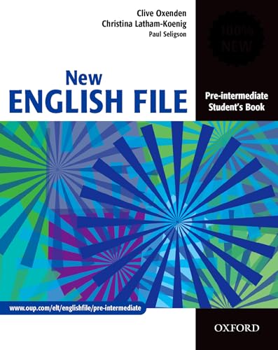 9780194384339 New english file. Pre-Intermediate. Student's book. Per le Scuole superiori: Six-level general English course for adults