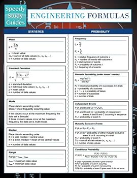 Paperback Engineering Formulas (Speedy Study Guides) Book