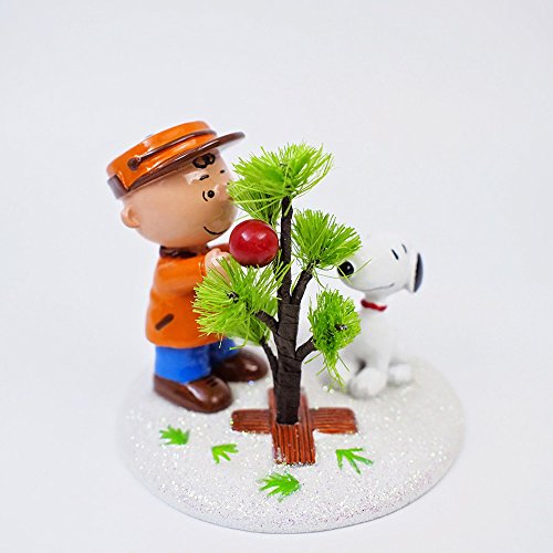 Department 56 809413 Peanuts Charlie Brown & Snoopy The Perfect Tree Figurine thumb #1