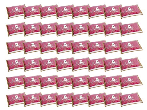 Image of S4S 48 Piece Non Woven Fabric Single Packing Saree Cover with Zip, Cloth Cover for Storage (BROWN)