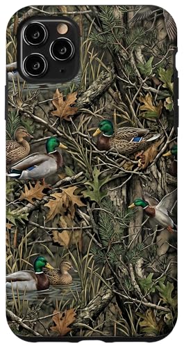 Realtree Camo �_�b�N�n���e�B���O�n���^�[ ���A���c���[���� �X�}�z�P�[�X iPhone 11 Pro Max �p