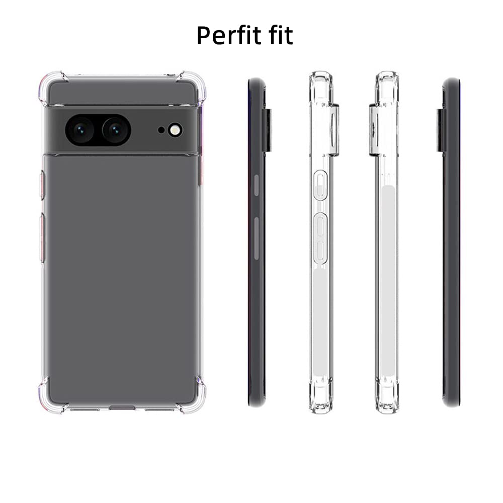 Acquista Custodie per Google Pixel 7 Pro Custodia morbida in silicone in vetro temperato per Google Pixel 6 7 Pro 5A 5 5XL Tracolla con cordino Anello magnetico Supporto per supporto in