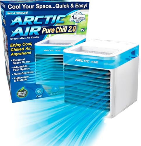 ONTEL Arctic Air Personal Space Cooler, Portable Air Conditioner | The Quick & Easy Way to Cool Any Space, As Seen On TV