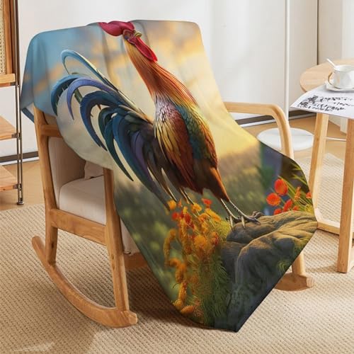 Manta de franela transpirable y calida con efecto 3D de 180x200 cm 5