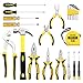 DOWELL 24 Pieces Homeowner Tool Set, Home Repair Hand Tool Kit with Portable Tool Bag