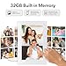 Frameo 10.1 Inch Smart WiFi Digital Photo Frame,Digital Picture Frame Wi-Fi with 32GB Storage & SD Slot, Electronic Picture Frame IPS Touch Screen with Auto-Rotate, Frameo Digital Frame WiFi -White