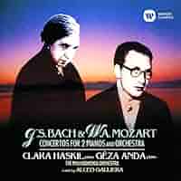 ハスキル&アンダ/バッハ&モーツァルト:2台のピアノのための協奏曲★名盤 Amazon.co.jp: バッハ:2台のピアノのための協奏曲第2番