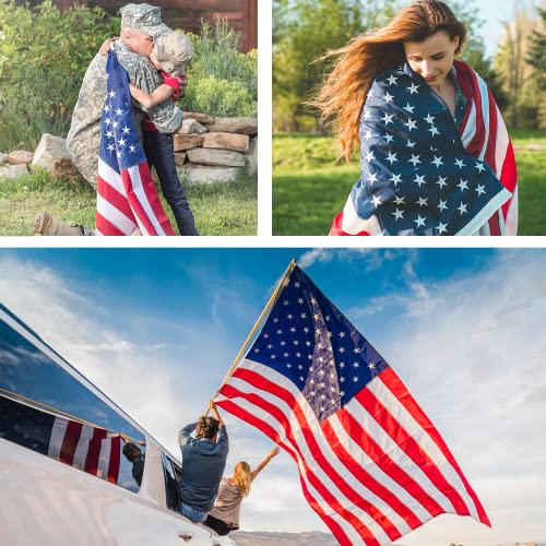 Cheeerrrs American Flag 3X5 Ft, Embroidered Stars, Extremely Durable & Fade Resistant Us Flag, Long-Lasting Use American Flag For Outside #TOP6