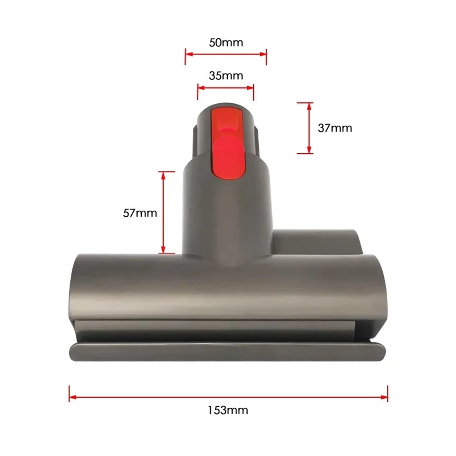 Cabezal De Succión De Eliminación De Cepillo Principal, Compatible con Dyson, V7 V8 V10 V11 Aspiradora Mini Herramienta Turbo Eléctrica Accesorio Barra De Cepillo