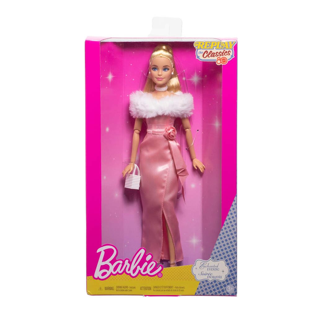 Amazon.com: Barbie Enchanted Evening Fashion Doll in Pink Dress