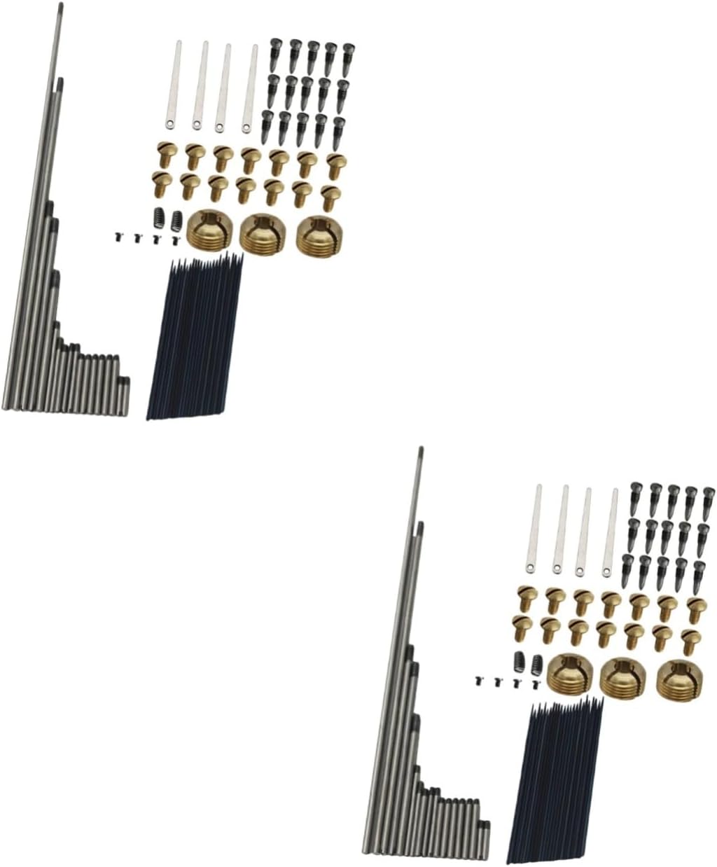 SAFIGLE 2pcs Alto Saxophone Repair Tool Kit Complete Accessory Key Rods Springs and Reeds for Maintenance and Replacement Suitable for Woodwind Instruments