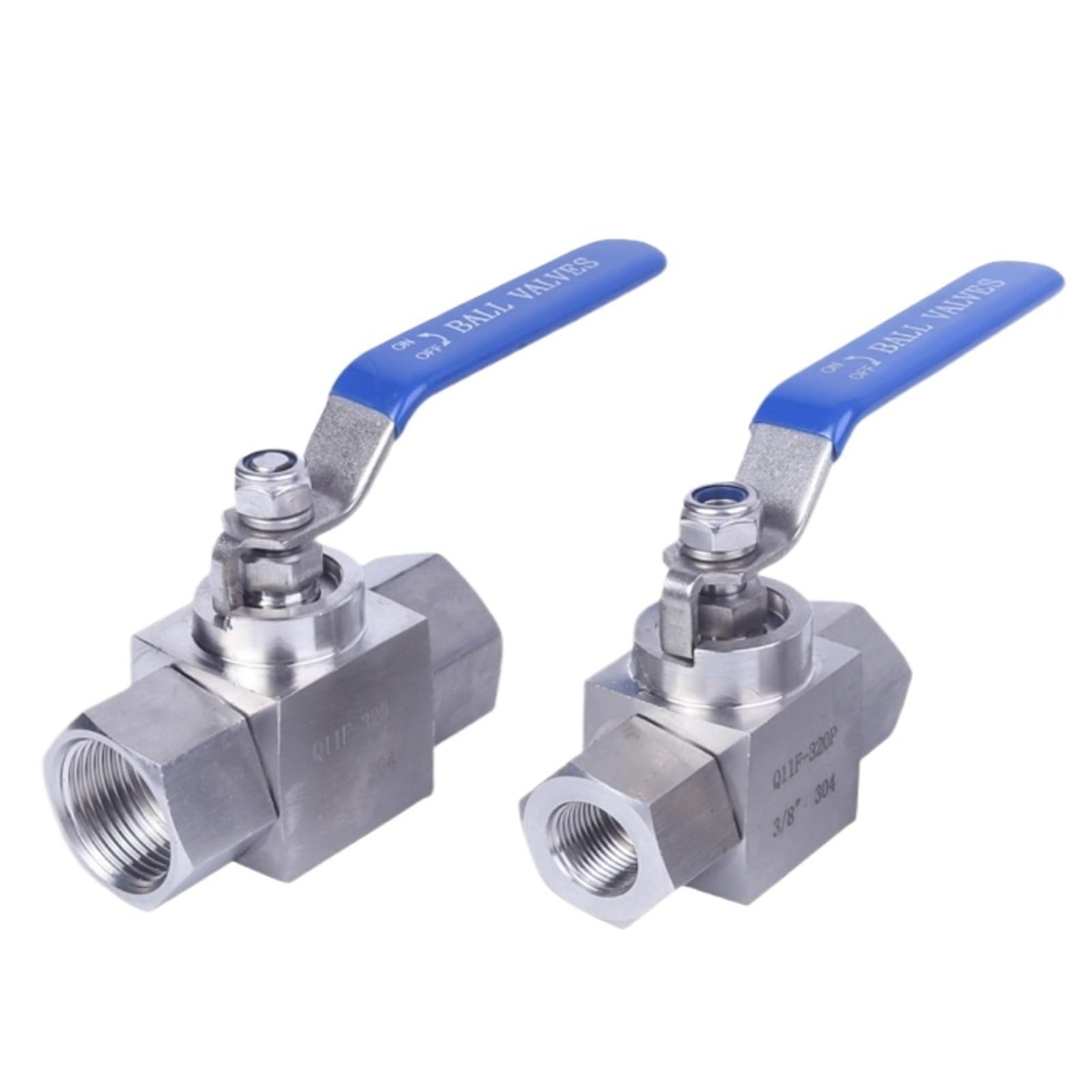 Válvula de corte NPT 1/2 para alta presión 320 bar de acero inoxidable para agua y aceite