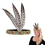 ◆El mejor regalo:la diadema de lentejuelas de plumas Flapper es un regalo ideal para un amante, novia,prometida,esposa,madre,pareja,Día de San Valentín,etc.También es la elección perfecta para joyería de compromiso o boda.Tocado de plumas negras de la India que demuestra la confianza en sí misma de las mujeres.