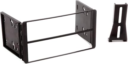 Scosche FD1330B Double DIN Radio Installation Dash Kit Compatible with Select 1995-11 Ford, Lincoln, Mercury and Mazda Vehicles - Aftermarket Car Stereo Install Kit Radio Bracket - See Fit Guide Image