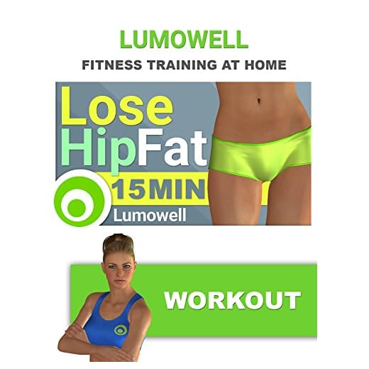 Lose Hip Fat Cardio Workout - 15 Minutes