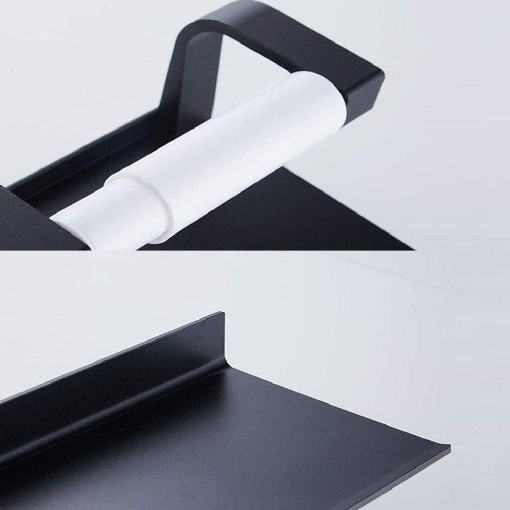 Metallo Carta igienica Holder-Bagno del Supporto del Tessuto di Carta con Un Telefono Mobile scaffale Forte Supporto di Carta igienica in Acciaio Inox con cremagliera del Telefono Cellulare