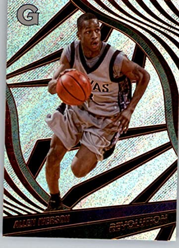 2022-23 Panini Chronicles Draft Picks Revolution #60 Allen Iverson Georgetown Hoyas Official NCAA Basketball Trading Card in Raw (NM or Better) Condition