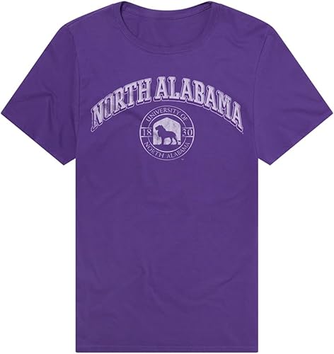 Miniatura 28 de Campus Lab Official NCAA Classic Seal Collegiate Classic Ring-Spun T-Shirt Unisex for Men & Women Collection