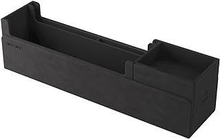 GameGenic Deck Box – Deck Box: Cards Lair 400+ Black – Durable and Sturdy TCG, OCG Card Storage – Compatible with Pokemon, Yugioh, Commander, and MTG Magic The Gathering Cards