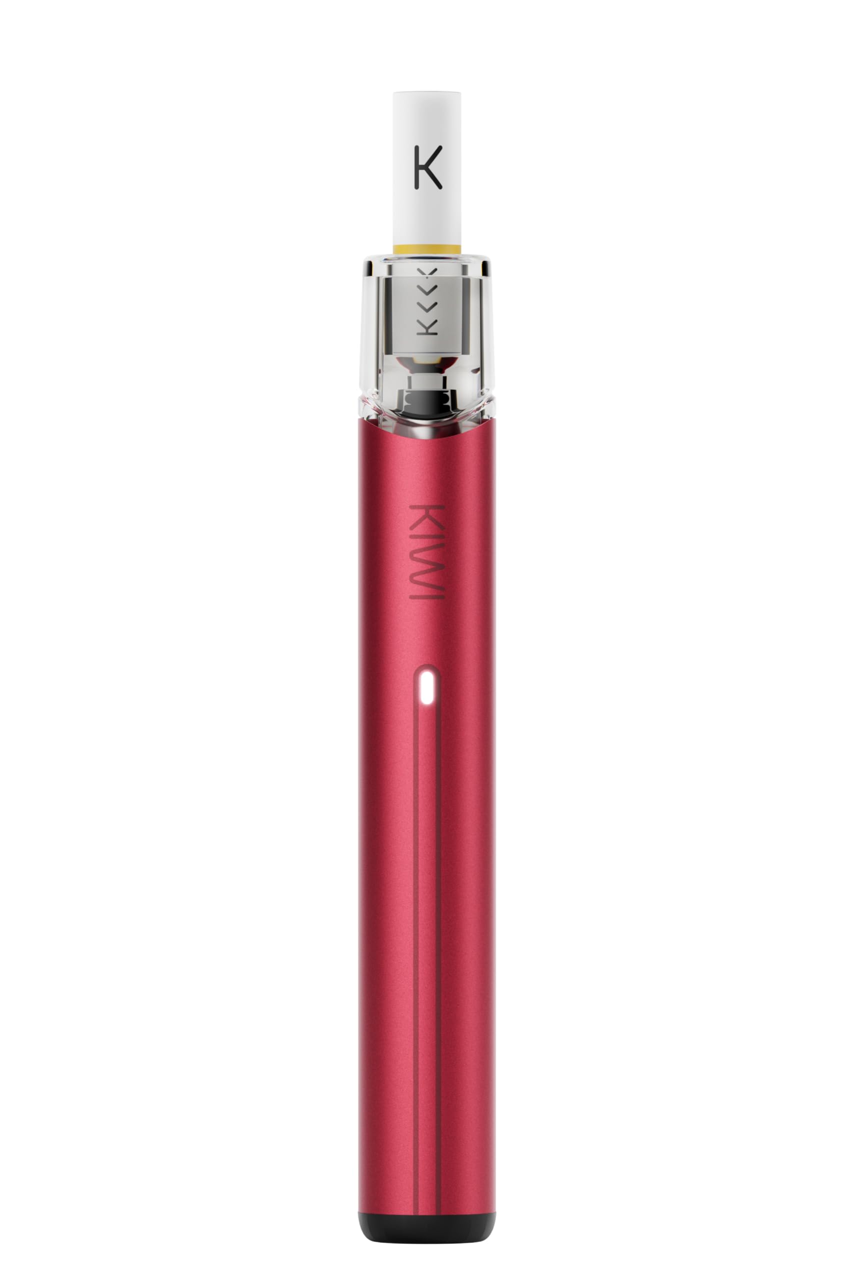 KIWI Spark, Starter Kit, Electronic Cigarette with open Pod system, 2.0 ml, 700 mAh Battery, no nicotine, no E-Liquid (Red)