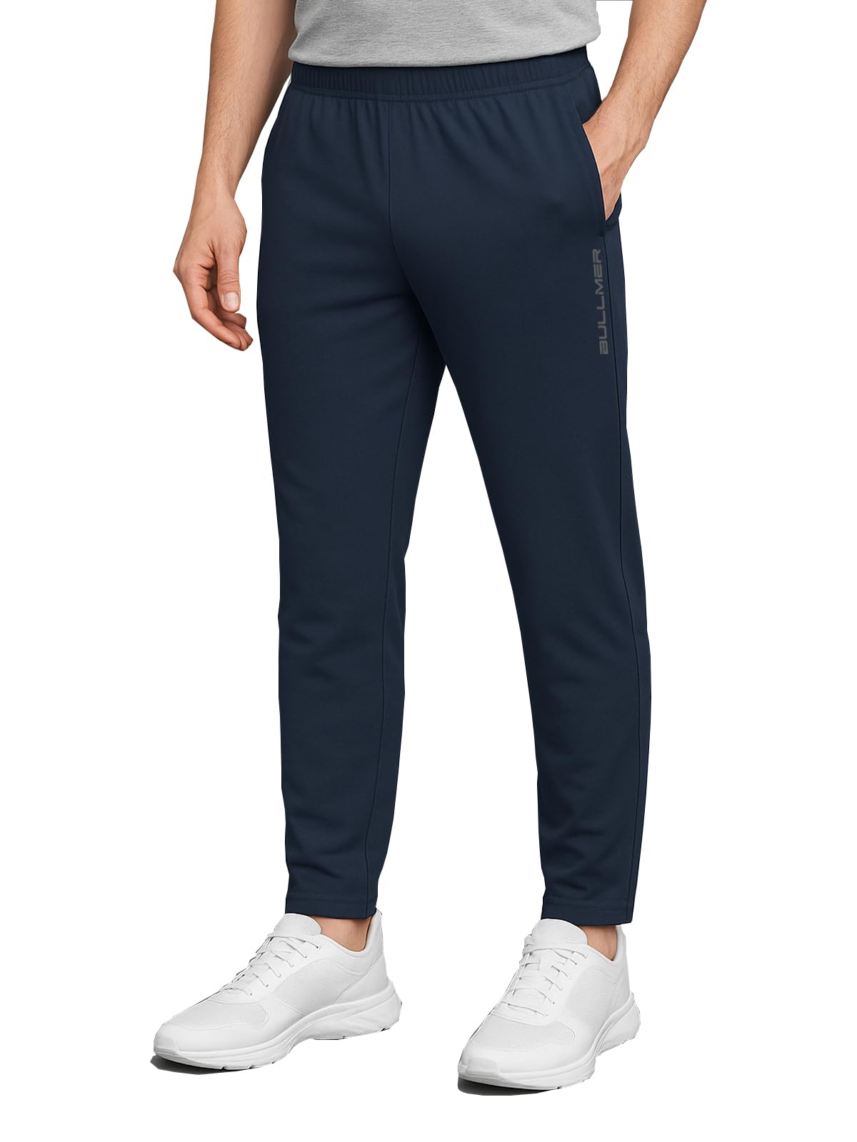 BULLMER Trendy Solid Cotton Blend Regular Fit Trackpant for Men | Mid-Rise Trackpant for Men - Pack of 1-image-20