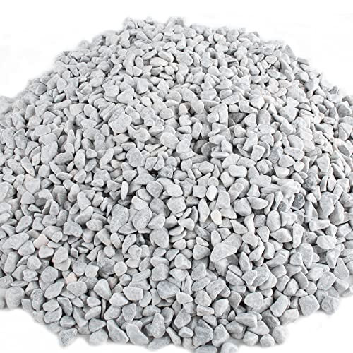 Avalution 7LB Natural Grey River Rocks Aquarium Gravel for Succulent Plant Bonsai Terrarium Vase Fillers Fish Tank Indoor Outdoor Garden Decoration