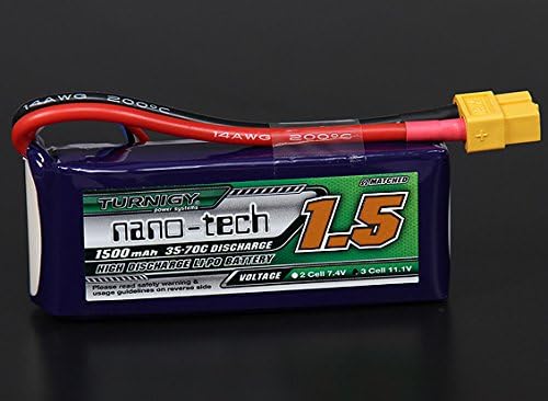 Turnigy Nano-tech 1500mah 3S 35~70C Lipo Pack
