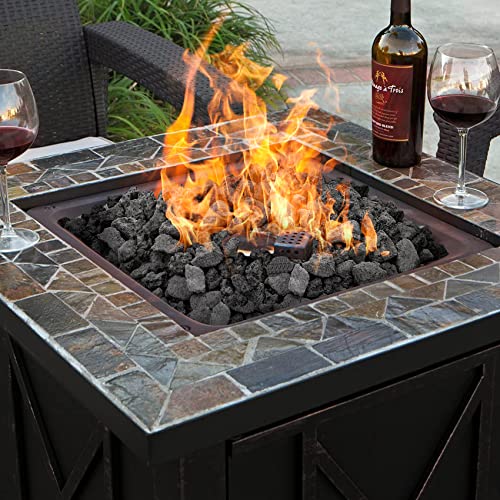 Image of Onlyfire 10Lbs Black Lava Rock for Fire Pit /Fireplace /Gas Grill /Landscaping