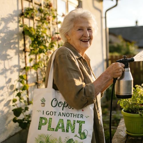 Bolso Tote de jardín para mujeres amantes de plantas miniatura 5