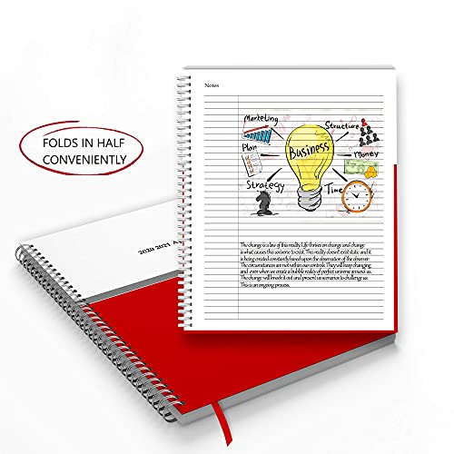 Appointment Book 2023 2024 Daily & Hourly 15 Minutes, Schedule Planner Book By Strive Zen, Hardcover, Large, 8.5" X 11", Hourly, Weekly Planner, Monthly Planner, 18 Months, January 2023- July 2024 #TOP7