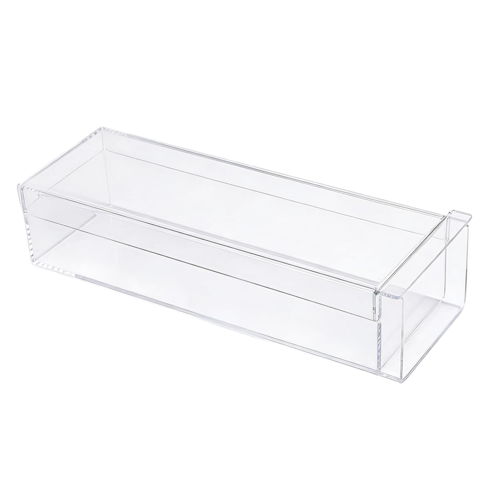 PANGBOER Clear Acrylic Tiramisu Rectangular Sweet Treat Container Cake Box with Cover Safe for Displaying Various Dessert Dessert Serving