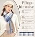 Chalier Fashion Winter Karierter Schal Damen Fransen, Geschenke für Frauen