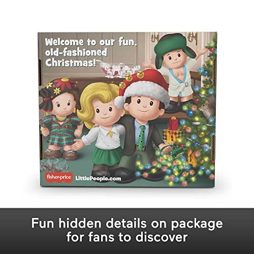 Little People Collector National Lampoon's Christmas Vacation Special Edition Set In Display Gift Box For Adults & Fans, 4 Figures #TOP5