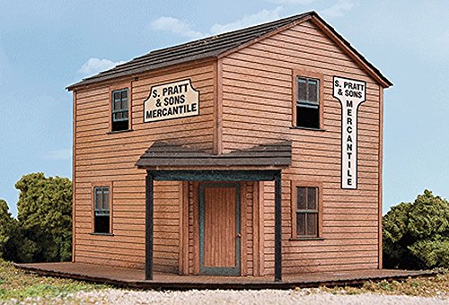 Walthers Cornerstone HO Scale Boomtown Corner Business Structure Kit maquette