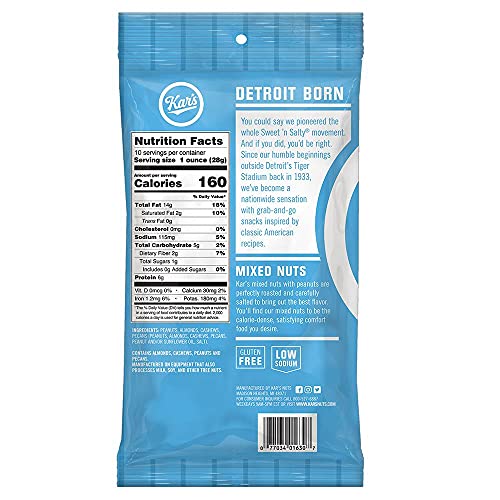Kar's Nuts Mixed Peanuts 10Oz Bag (Pack Of 12) #TOP1