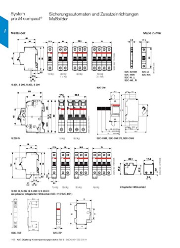 Foto von ABB DS301C B13 A30 FI/LS-Schalter RCBO 6kA, 1P+N Typ A B13 30mA 1 Teilungseinheit B-Charakteristik 2CSR255163R1135