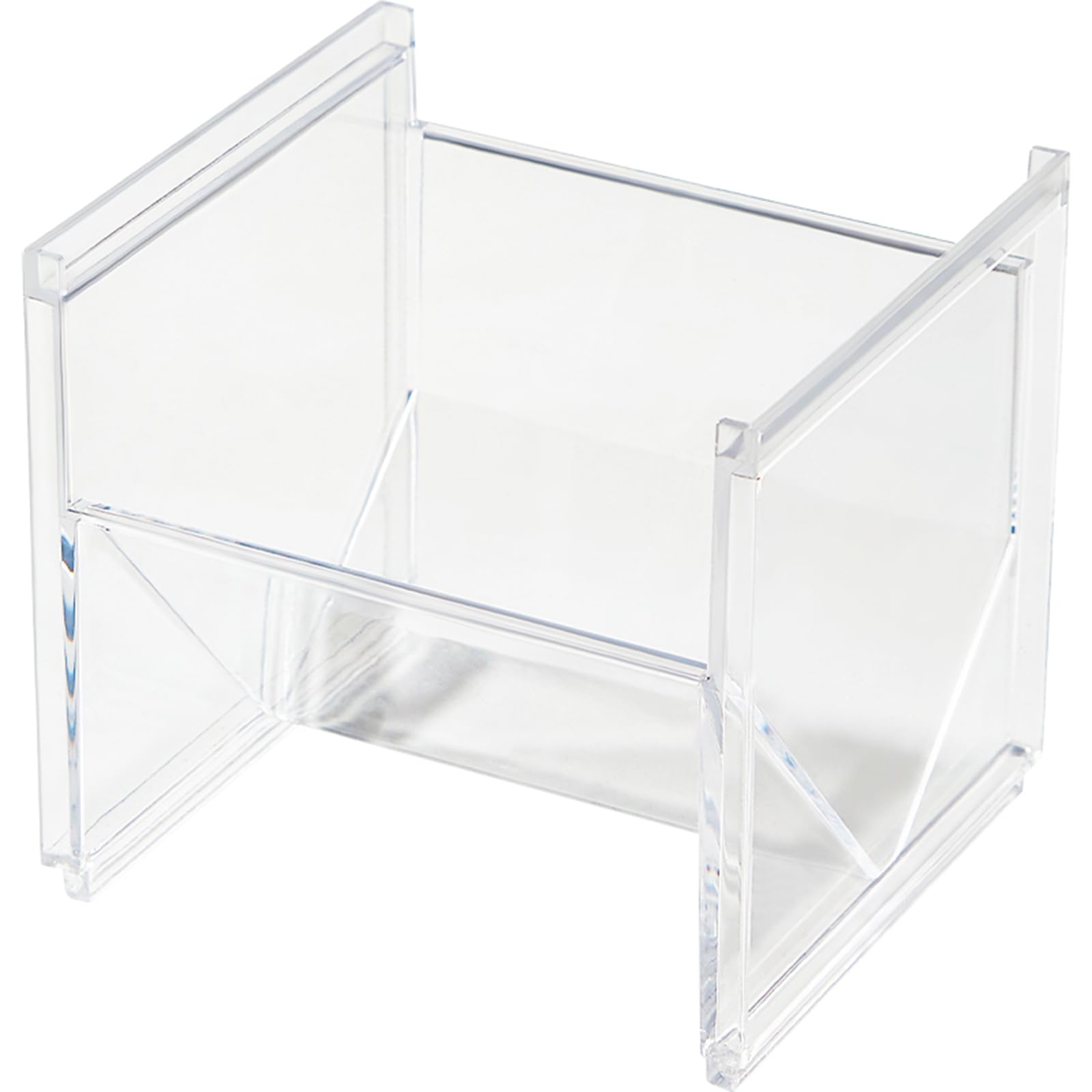 FUYIOCN Tea Bag Holder & Coffee Pod Organizer, Stackable Plastic Tea Box for Coffee Station, Pantry, Kitchen Countertops