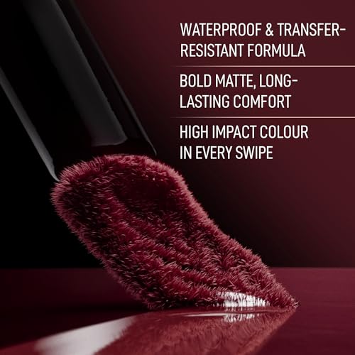 Image of RENEE Stay With Me Matte Transferproof Liquid Lipstick- Play of Clay | Waterproof & Smudge-proof | Bold Pigment, Lightweight & Long-lasting | With Hyaluronic Acid & Vitamin E | 6 ml