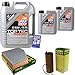Produktbild Filter Set Inspektionspaket 7 Liter Liqui Moly Motoröl Top Tec 4200 5W-30 MANN-FILTER Luftfilter Ölfilter