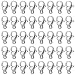 Pandahall 100PCS Grade A 304 Stainless Steel Lobster Claw Clasps, Stainless Steel Color, 10x6mm