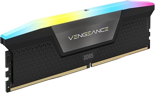 Miniatura 6 de CORSAIR VENGEANCE RGB DDR5 RAM 32 GB (2 x 16 GB) 7000 MHz CL34 Intel XMP iCUE Memoria de computadora compatible - Negro (CMH32GX5M2X7000C34)