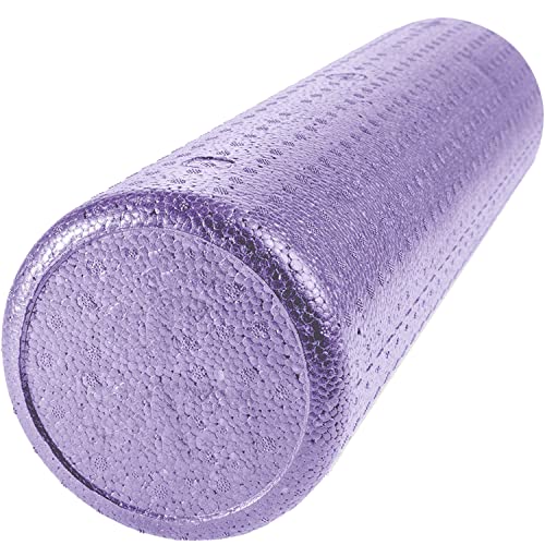 JFIT 24-Inch Solid Purple Foam Roller