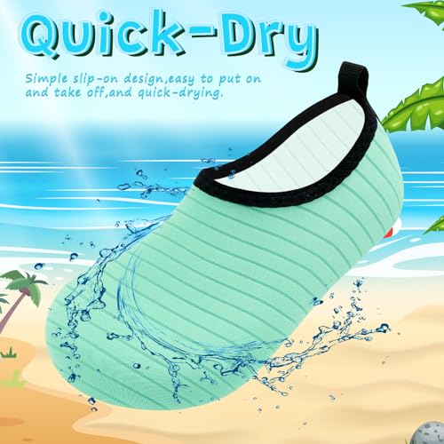 Image of VIFUUR Kids Water Shoes Girls Boys Quick Dry Aqua Socks for Beach Swim Outdoor Sports