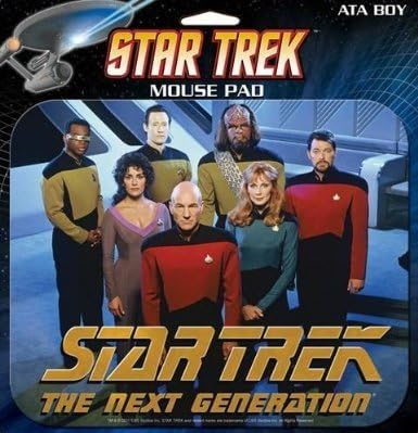 Amazon スタートレック Tng ネクストジェネレーション キャスト マウスパッド Star Trek Tng The Next Generation Cast Mouse Pad フィギュア ドール 通販