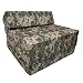 Produktbild FORTISLINE - Klappmatratze 200x70x10cm - 3-teilige Faltmatratze - H2 Gästematratze - Camping Faltbare - Kamping Bett - Waschbar Bezug - Erwachsene Klappbar - Reisematratze - Schaumstoff Matratze