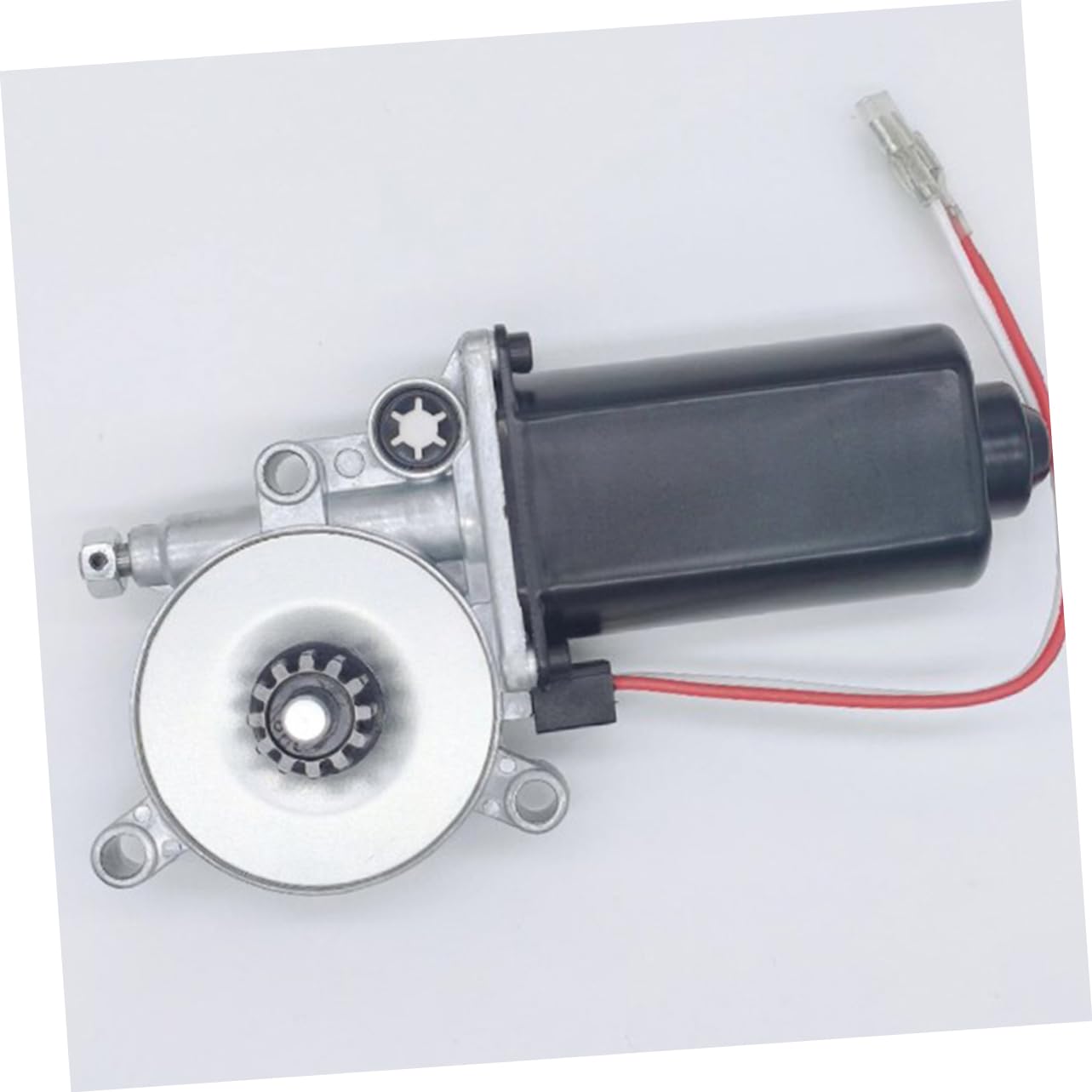 Cabilock Motor de Toldo Eléctrico para Autocaravana Conector Práctico, Material de Hierro y Plástico, Reemplazo Versátil para Instalación DIY en Toldos de Camping