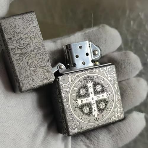 Encendedor Zorro 912S Cruz Constantino Titanio miniatura 2