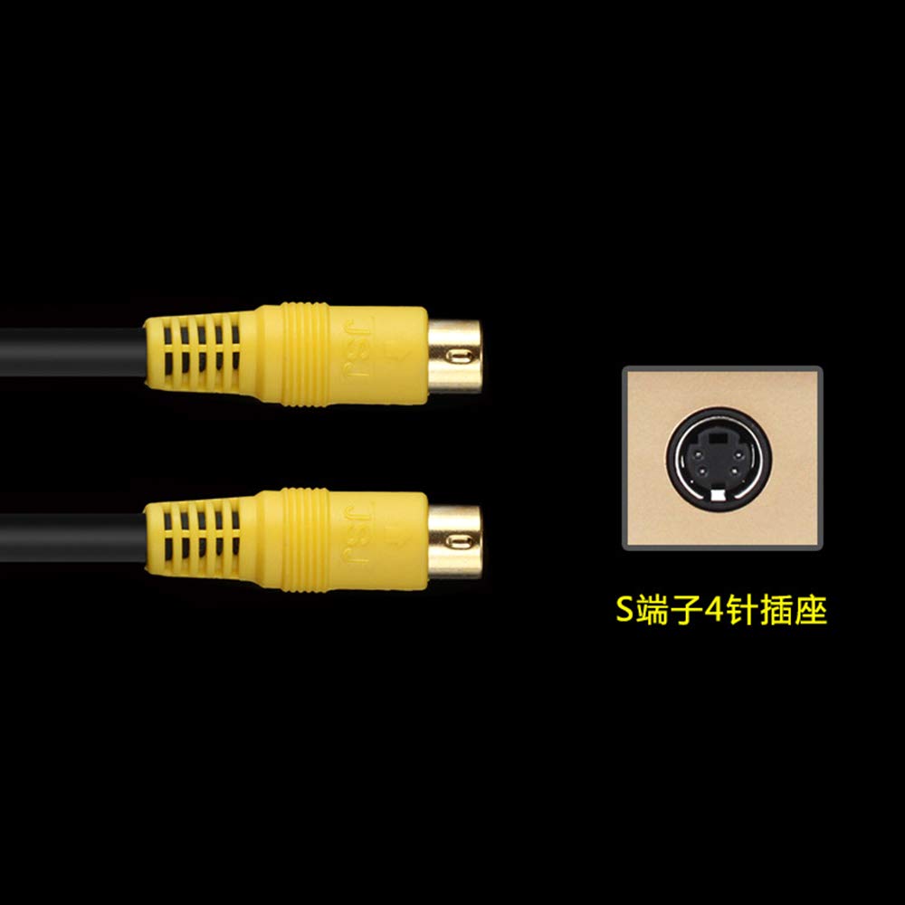 S端子ケーブル　5m Amazon | RAYWILL S端子ケーブル S端子ビデオケーブル (5m) 24K
